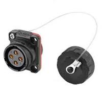 YM-20 Series Waterproof Connector M20 4-Pin Female Panel ...