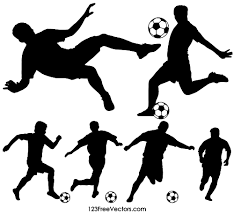 Resultado de imagem para DESENHOS DE HOMENS JOGANDO FUTEBOL