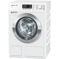 Washing machine realistic composition with housework equipment symbols vector illustration. Miele 8kg Front Load Washing Machine Wkg130 Winning Appliances