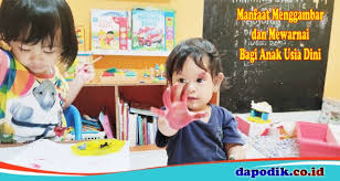 Karena dengan menggambar anggota keluarga, anak bisa lebih mengenal anggota keluarga. 9 Manfaat Menggambar Dan Mewarnai Bagi Anak Usia Dini Paud Dapodik Co Id