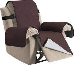 A variation of this includes hardwood floors instead of this coating makes them slick and thus unstable on smooth surfaces. Amazon Com H Versailtex 100 Waterproof Quilted Recliner Chair Cover Recliner Cover Recliner Slipcover For Living Room Secure With Elastic Strap And Non Slip Puppy Paw Silicone Backing Standard Brown Home Kitchen