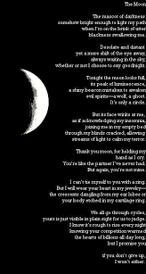 To The Moon Poetry Moon Poems Moon Quotes Moon