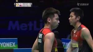 Setelah berulang membuat kejutan, leo rolly carnando/daniel marthin dihentikan pasangan ganda putra malaysia, goh v shem/tan wee kiong. 2016 All England Sf Goh V Shem Tan Wee Kiong Vs Kenichi Hayakawa Hiroyuki Endo Youtube