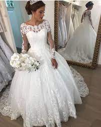 There is no other way around it. Ball Gown Pluffy Long Sleeve Tulle Lace Crystal Beaded Sequins 2021 New Fashion Wedding Dress Bridal Gowns Sc09 Wedding Dresses Aliexpress