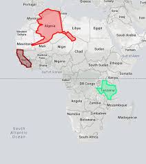 Is alaska bigger than europe? Rokas On Twitter How The Size Of California Texas And Alaska Really Compare To Africa Http T Co Hh1mm33nlz