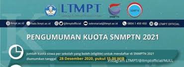 Daftar isi hide perbedaan waktu daftar ulang snmptn 2021/2022 mencari tempat tinggal nyaman dekat kampus idaman demikian ulasan mengenai jadwal dan cara pendaftaran ulang snmptn tahun 2021/2022. Catat Kuota Peserta Snmptn 2021 Diumumkan Hari Ini Simak Cara Melihatnya