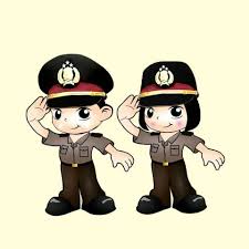 Sesekali ia menyeruput secangkir kopi yang ada di atas meja. Galeri Gambar Sketsa Polisi Dan Polwan Sketsa Gambar