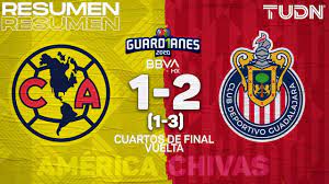 Horarios de los próximos eventos en vivo: Resumen Y Goles America 1 1 3 2 Chivas Cuartos Vuelta Guard1anes 2020 Liga Bbva Mx Tudn Youtube