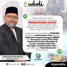 Jalan tok lam, jalan sultan sulaiman, jalan sultan zainal abidin, jalan sultan mohamad, jalan hiliran, jalan kampung kolam, jln salak, jalan tengku ampuan mariam, jln pantai. Terengganu Yakin Dengan Pendekatan Menteri Belia Dan Sukan Exco