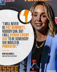 Tennessee Volunteers | New Lady Vols head coach Kim Caldwell on the legacy  of the program she is about to lead… 🍊 Couldn't have said it any better! |  Instagram