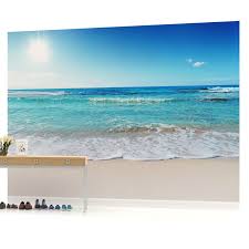Meer Sandstrand Strand Fototapeten Wandbild Fototapete Bild Tapete W1165ve Fototapete Tapeten Bilder