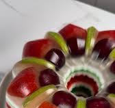 let’s make creative fruit jelly cake 🍓🍒🥝