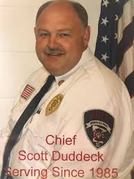 How do you thank someone who gave everything they had for 34 years? Scott  Duddeck retired as Chief
