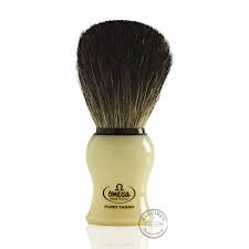 In america, a tool made with a handle, a head of hair and that is used by a man to shave is called a shaving brush. Omega 13109 Pure Badger Hair Shaving Brush Maguire S Barbershop