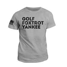 Maybe you would like to learn more about one of these? Golf Foxtrot Yankee Phonetic Alphabet