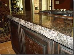rough edge on granite counter top