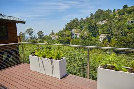 In almost all jurisdictions, cables for deck fences must be spaced less than 4 inches (10 cm) apart, but most builders space them at 3 inches (7.6 cm). Cable Railing Systems For Decks Viewrail S Guide For Stunning Deck Railing