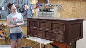 Coffee table to fit over storage ottomans. Build A Coffee Table With Storage Youtube