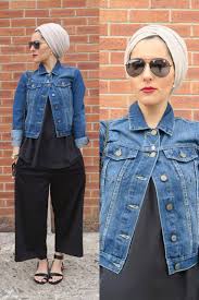 موديلات جاكيت جينز قصير وطويلة للبنات 2020 Fashion Denim Jacket Beautiful Hijab