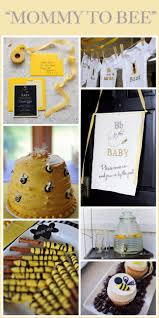 See all the photos, food, decoration, favors, cake and more for this cute bumble bee baby shower! Babyshower Bee Bee Baby Shower Theme Mommy To Bee Bee Baby Shower