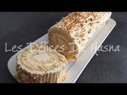 Buche A La Vanille Ou Roule A La Vanille Youtube Gateaux Et Desserts Buche De Noel Creme Patissiere Buche De Noel Vanille