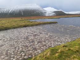 Unusual ice formation spotted in Foula