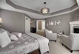 The first of many tray ceiling painting ideas come with bold burgundy paint. Great Contemporary Master Bedroom Master Bedroom Remodel Remodel Bedroom Bedroom Design