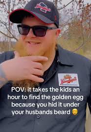 Eggs in Beard Easter