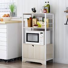 Shop for white storage cabinet at bed bath & beyond. 3 Level Arena Organizer Kitchen Storage Cabinet Shelf White Oak