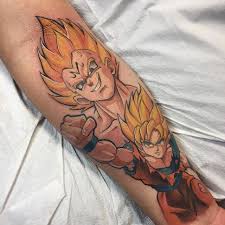 Colombian tattoo artist based out in long beach ca. Dragonball Z By Brandoom Dragonballz Dragonballztattoo Brandoom Animetattok Anime Dbz Tattoo Tattoos Tattooed Ink Inked Tattoos S Tattoo Body Art