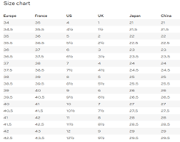 Stuart Weitzman Size Chart Www Bedowntowndaytona Com