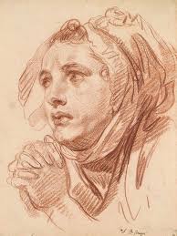 Jean Baptiste Greuze Drawings Portrait Drawing Master Drawing