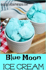 Blue Moon Ice Cream Recipe Ice Cream Blue Moon Ice Cream Ice Cream Maker Recipes