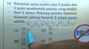Tes kemampuan dasar (tkd) saintek. Pembahasan Sbmptn Matematika Ipa 2010 No 14 Youtube