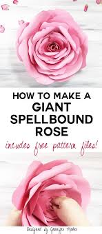 Giant Flower Spellbound Rose Every Petal Is Unique Jennifer Maker