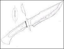 Plantillas web para sitios de agencias de publicidad. Resultado De Imagen Para Plantillas De Cuchillos Pdf Knife Template Knife Patterns Knife