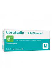 Loramine, loran, lorange, loranil, lorano, loranox, lorantis, lorapaed, lorastad, lorastamin, lorastine, lorastyne, lorat, loratab, loratadim, loratadin, loratadina, loratadine, loratadinum. 1a Pharma Loratadin 20 Stk