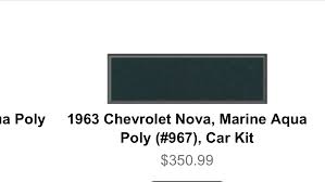 Image result for Marine Aqua 1963 Nova