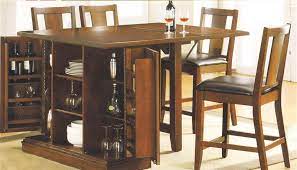 Maybe you would like to learn more about one of these? Kitchen Island Dark Oak Finish Counter Height 5 Piece Table Set By Acme 10232