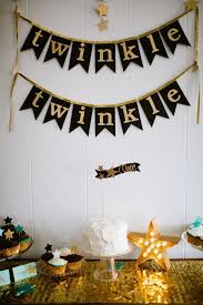 Black And Gold Baby Shower Ideas Betsy S Twinkle Twinkle Little Star Birthday Project Nursery Twinkle Twinkle Baby Shower Star Birthday Party Star Baby Showers