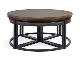 Palmer Round Nesting Coffee Table Arhaus Furniture Round Nesting Coffee Tables Nesting Coffee Tables Round Wood Coffee Table