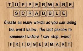 Tupperware party points for a facebook party! Time To Play Another Scrabble Jessica S Tupperware Fun Facebook