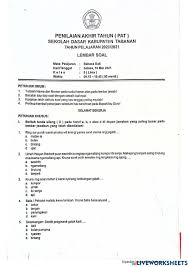 91% (11) 91% menganggap dokumen ini bermanfaat (11 suara) 18k tayangan 3 halaman. Pat Bahasa Bali Worksheet