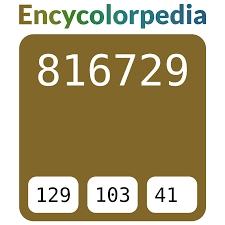 816729 Hex Color Code, RGB and Paints