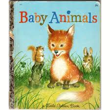 Baby Animals By Garth Williams Vintage Little Golden Book 517 Baby Animals Cute Baby Animals Childrens Books Illustrations