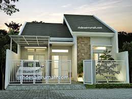 Desain rumah minimalis 2 lantai sederhana elegan dan cantik 2016 via idedesainrumah.com. Desain Tampak Depan Rumah Minimalis Lebar 7 Meter Rhdesainrumah