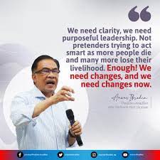 Pada september 2018, anwar kembali ke parlimen apabila memenangi pilihanraya kecil di port dickson, negeri sembilan, dengan majoriti yang cukup besar. Anwar Ibrahim On Twitter Malaysians Have Been Kept In The Dark For Way Too Long During This Devastating Pandemic Due To An Incompetent Government That Has Yet To Show Any Modicum Of