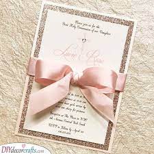 There are lots of ways to personalize your wedding invitation templates. Diy Wedding Invitation Cards 40 Handmade Wedding Invitations