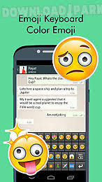 Más de 4 mil emojis y emoticonos disponibles. Emoji Keyboard Color Emoji Android Aplicacion Gratis Descargar Apk