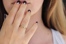 Geometric Wedding Ring Art Deco Wedding Ring Minimalist Etsy Art Deco Wedding Rings Dainty Wedding Band Delicate Wedding Band